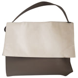 Celine all soft beige leather handbag