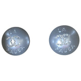Chanel ecru pearls earrings