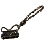Celine silver steel bag charms