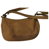Longchamp camel leather handbag