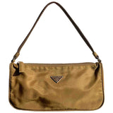Prada tessuto  brown cloth handbag