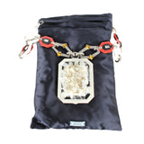Prada multicolour metal necklaces