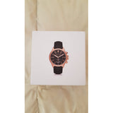 Michael Kors black steel watch