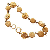 Chanel gold metal necklaces