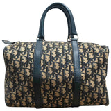 Dior bowling navy cloth handbag