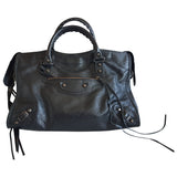 Balenciaga city black leather handbag