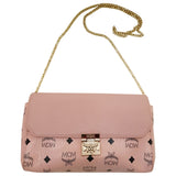 Mcm millie pink leather handbag