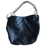 Loewe black leather handbag