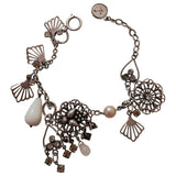 Reminiscence silver metal bracelets