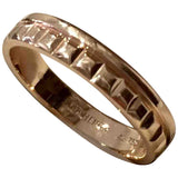 Boucheron quatre gold pink gold rings