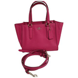 Coach pink leather handbag
