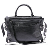 Balenciaga city black leather handbag