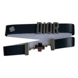 Dior navy leather bracelets