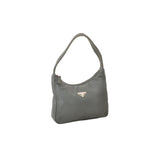Prada black cloth travel bag