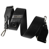 Prada black leather case
