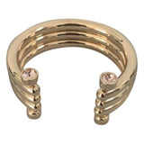 Dior gold metal bracelets