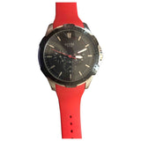 Guess black steel watch