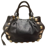 Miu Miu black leather handbag