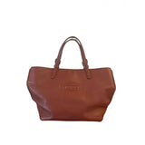 Tod's burgundy leather handbag
