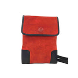 Loewe orange suede handbag