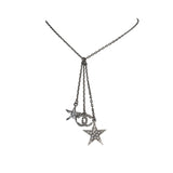 Chanel silver steel necklaces