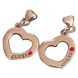 Guess silver metal earrings