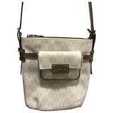Loewe white cloth handbag