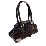 Dior brown rabbit handbag