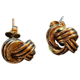 Bimba Y Lola gold steel earrings