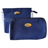 Dior blue cloth travel bag