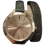 Michael Kors grey steel watch