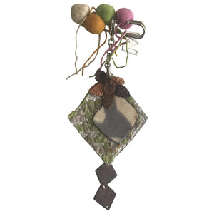 Marni multicolour cloth pins & brooches