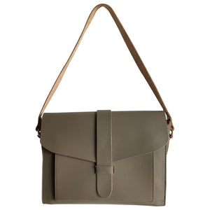 Marni grey leather handbag