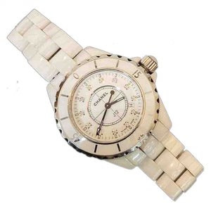 Chanel j12 quartz white ceramic watch