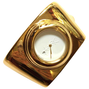 Yves Saint Laurent gold gold plated watch