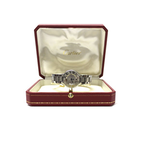 Cartier silver  watch