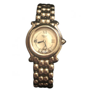 Chopard happy sport silver steel watch