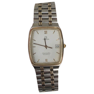 Omega seamaster metallic steel watch