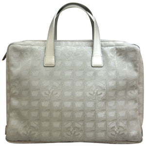 Chanel beige leather handbag