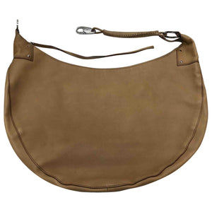 Gucci hobo beige leather handbag