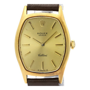 Rolex cellini gold yellow gold watch
