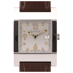 Gucci brown steel watch