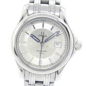 Omega seamaster 300 silver steel watch