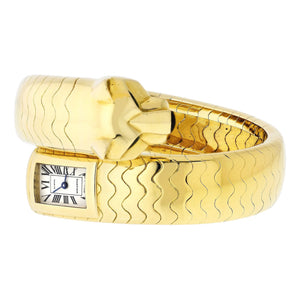 Cartier panthère gold yellow gold watch