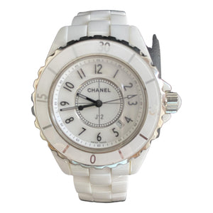 Chanel j12 automatique white ceramic watch