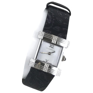 Burberry black steel watch
