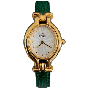 Fendi gold gold plated watch