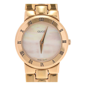 Gucci yellow steel watch