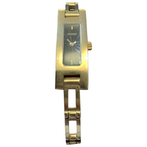 Gucci gold steel watch
