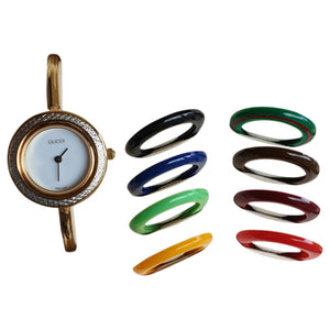 Gucci gold gold plated watch